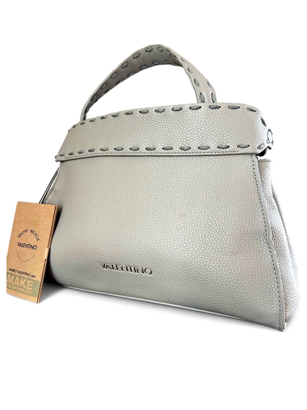 Mario Valentino Malibu Vegan Leather Shoulder Bag NWT